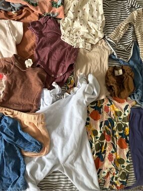 0-6 month lot - Quincey Mae / Rylee and Cru / Mama Owl / Simple Folk and more